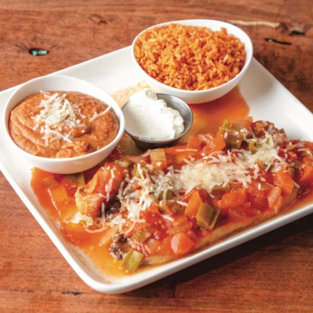 2 Chile Rellenos.