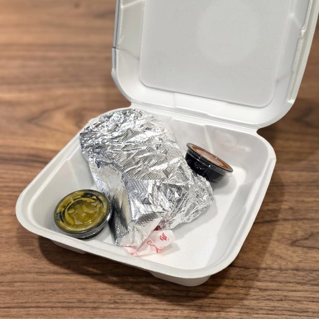 Beans & Cheese Burrito.