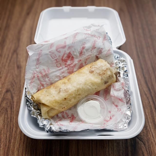 Burrito Bacado.