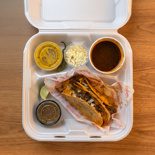 2 Quesabirrias with Caldo